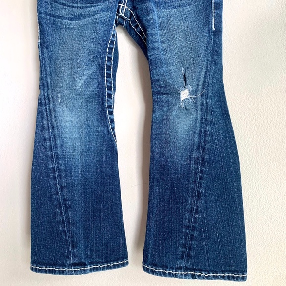 True Religion RARE Kids Flare Jeans SIZE 4 - Picture 2 of 13